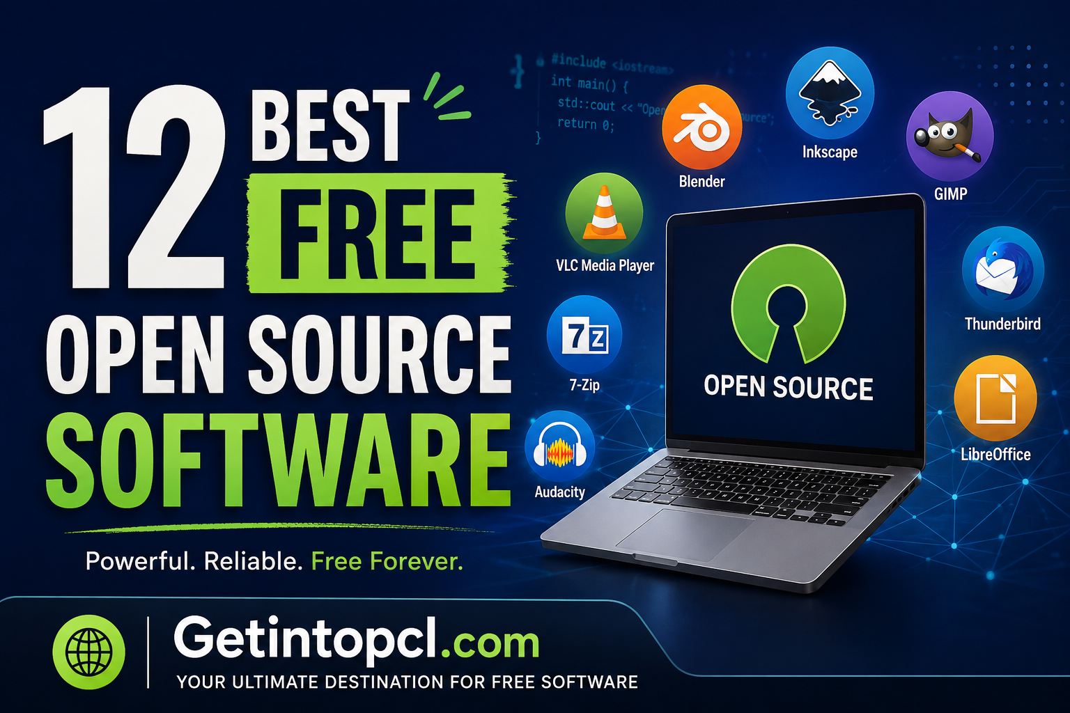 12 Best Free Open Source Software