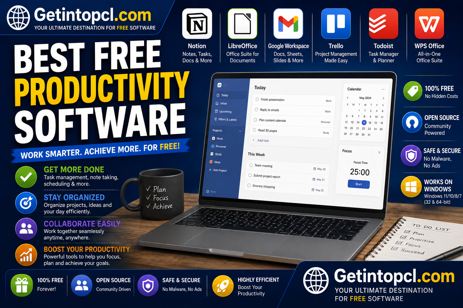 Best Free Productivity Software