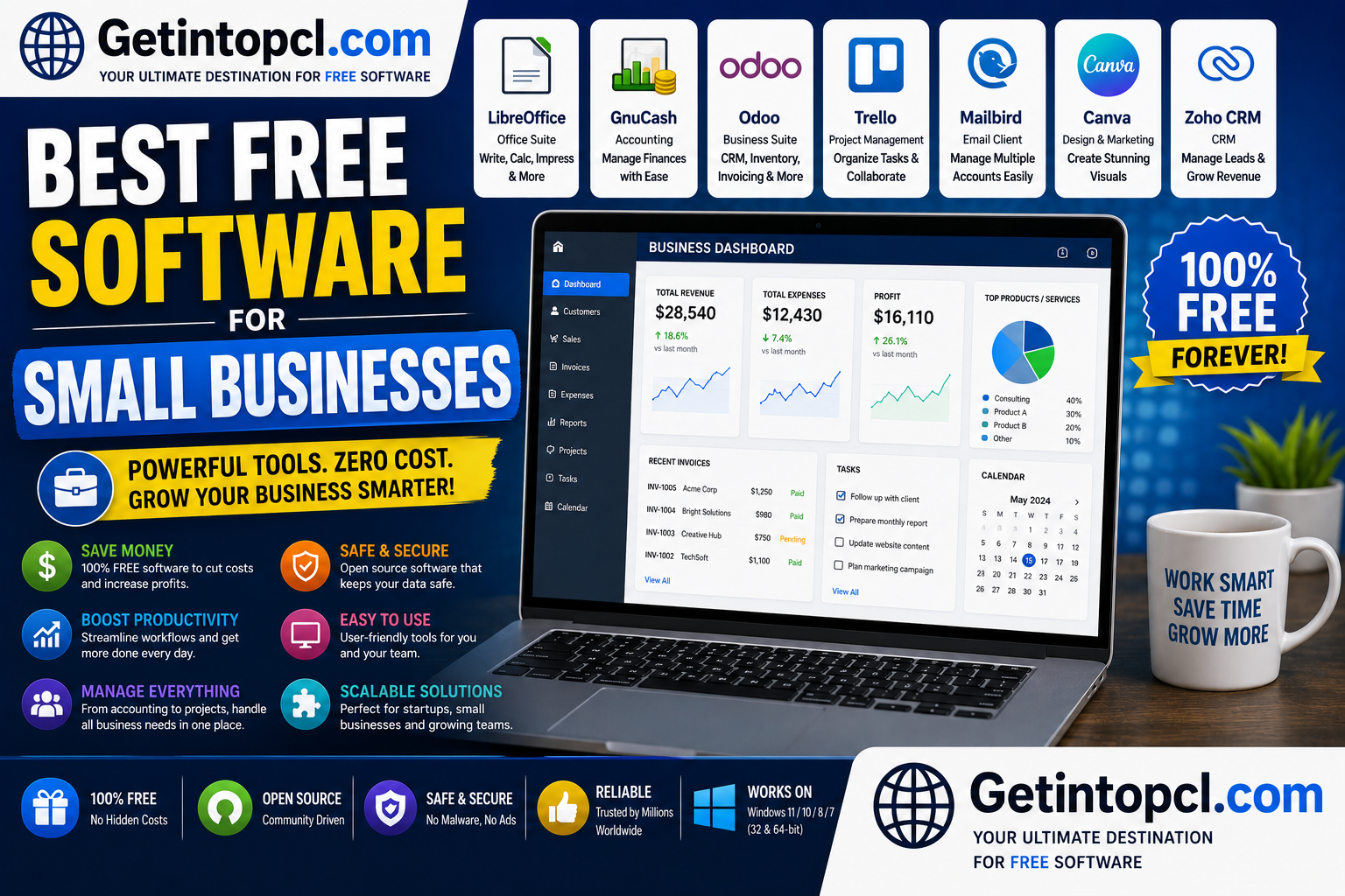 Best Free Software for Small Businesses