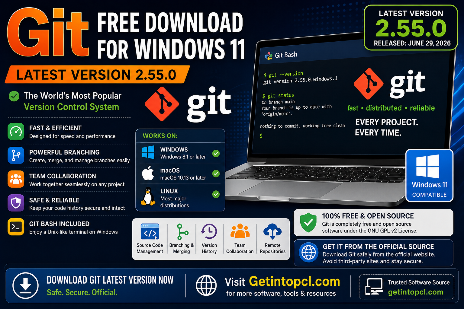 Git Free Download for Windows 11