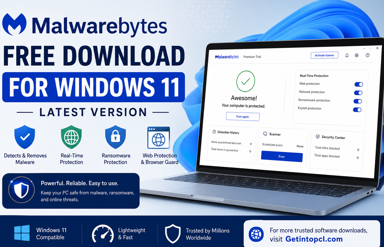Malwarebytes Free Download for Windows 11 – Latest Version