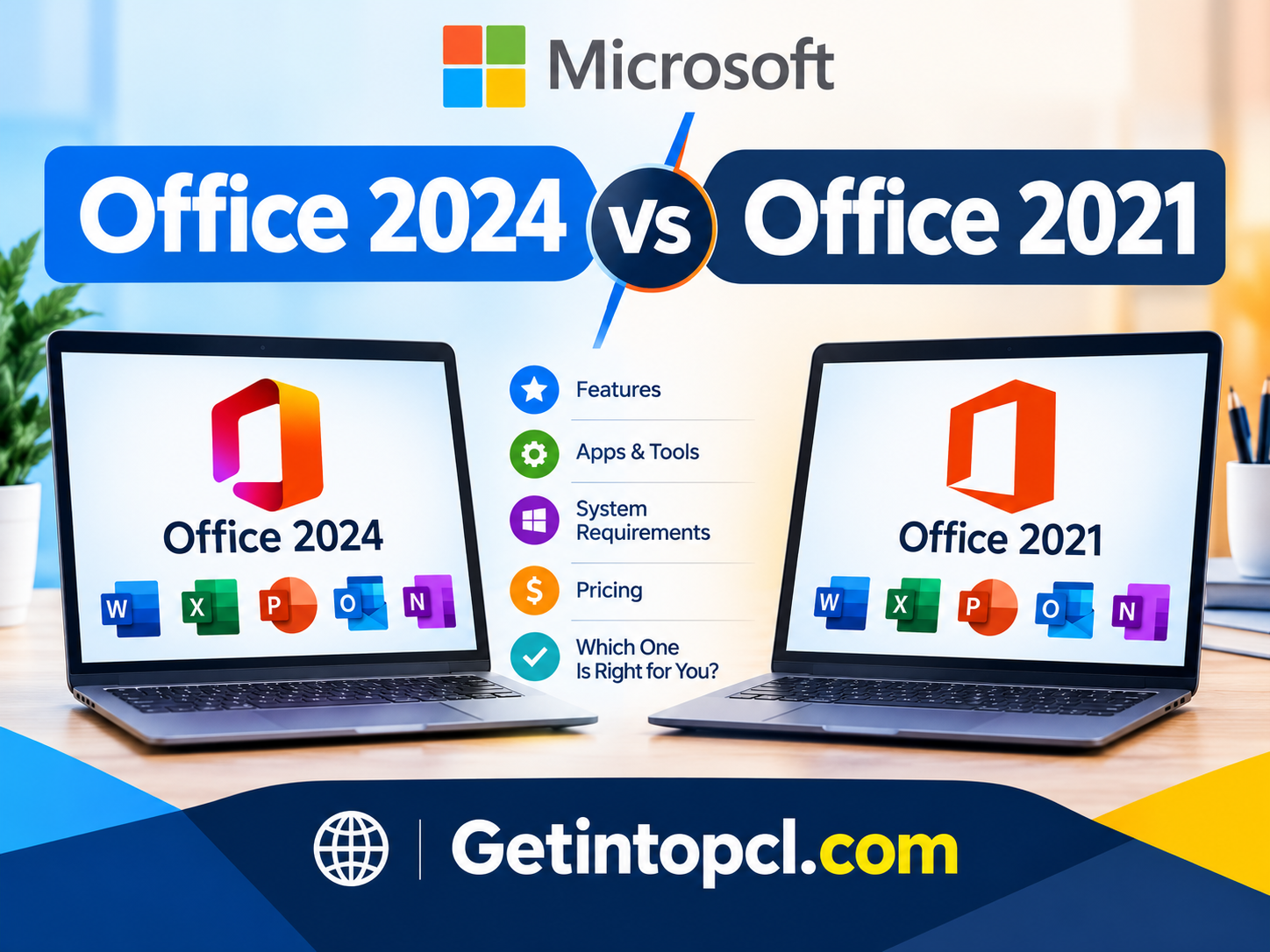 Microsoft Office 2024 vs Office 2021