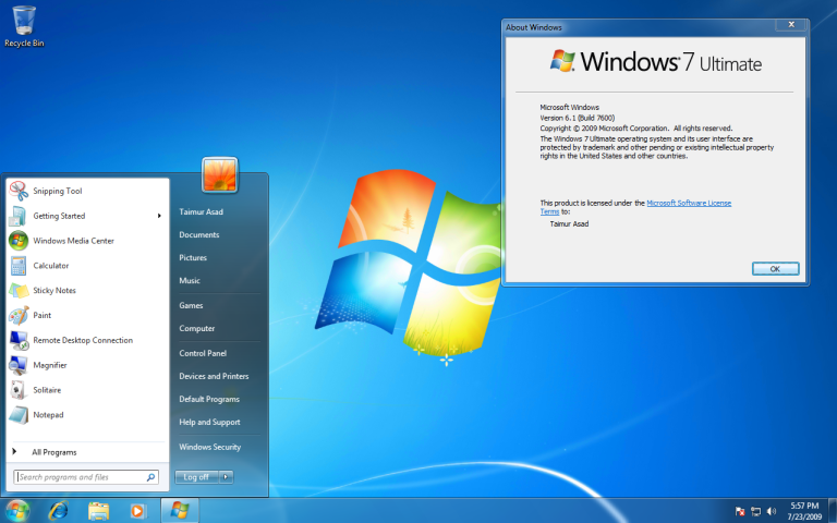 Windows-7-Ultimate free download iso