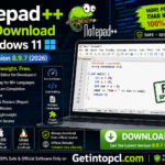 Notepad++ Free Download for windows 11