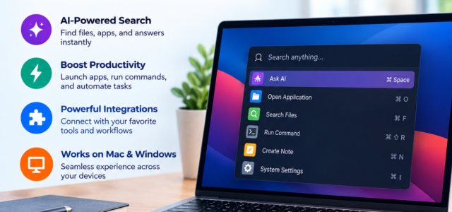 Raycast AI Productivity Assistant for Mac and Windows Users
