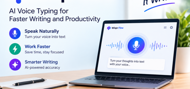 Wispr Flow: AI Voice Typing for Faster Writing and Communication